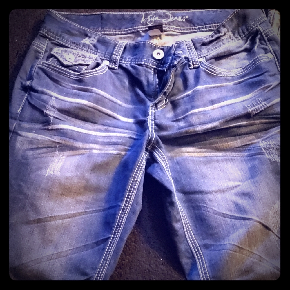 Women's wide leg jeans 9/10